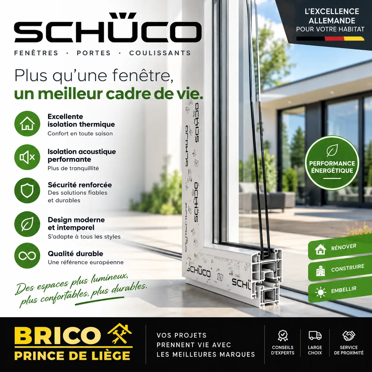 Une promotion de Brico Prince de Liège à Anderlecht