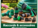 Raccords et accessoires d'arrosage
