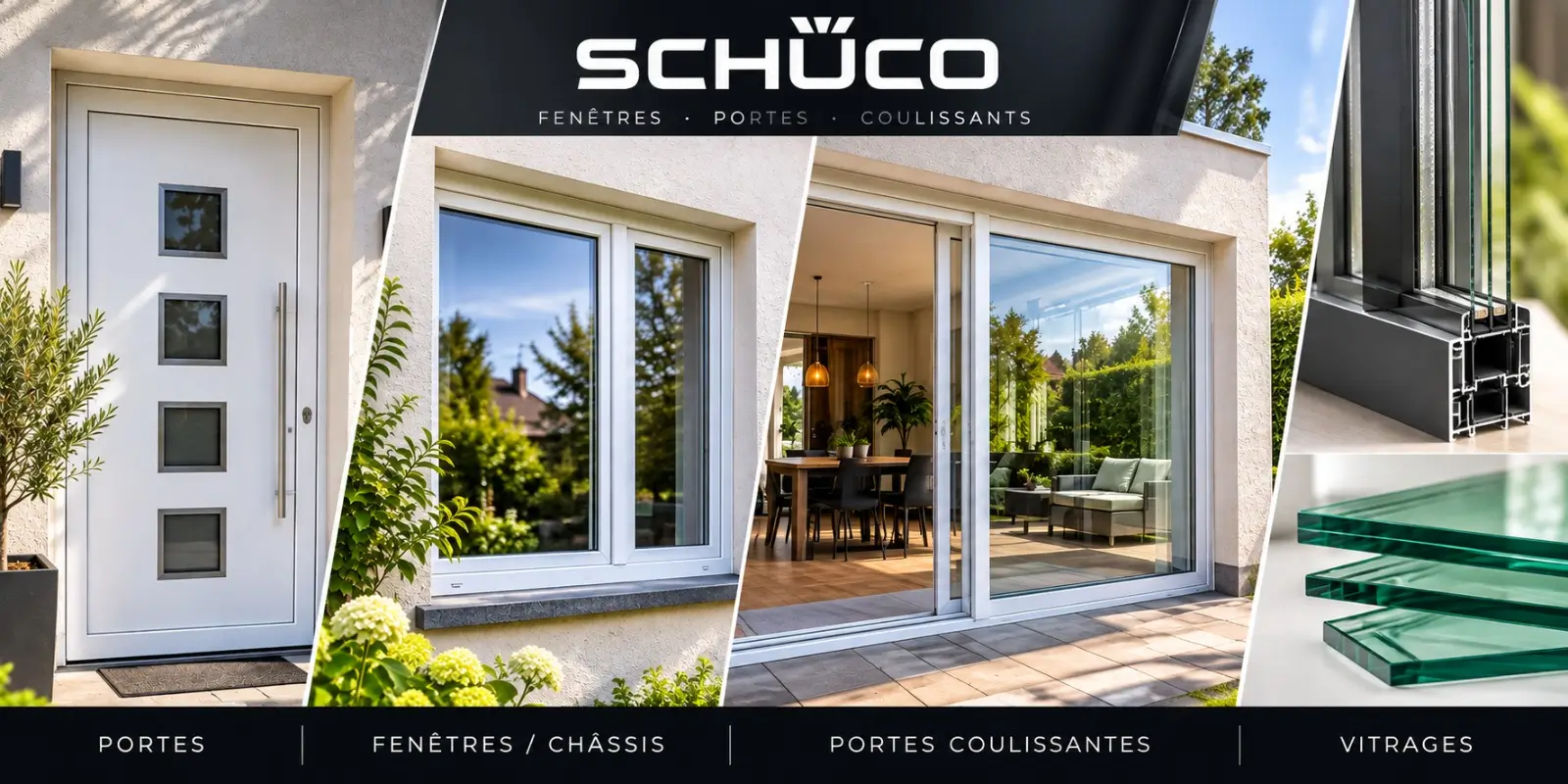 Promotion des châssis SCHÜCO chez Brico Prince de Liège à Anderlecht